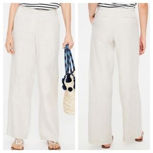 BODEN Myra Wide Leg Linen Pants 
